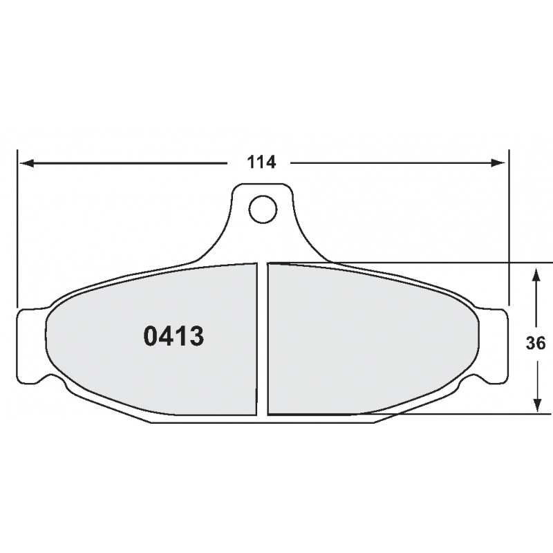 Street brake pads - Corvette C4
Vauxhall Monaro + VXR
rear pad